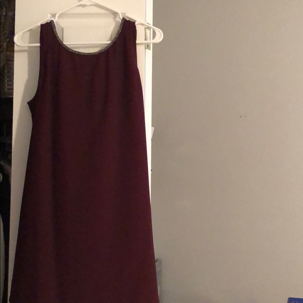 Maroon dress